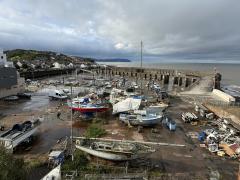 Coming down into Watchet